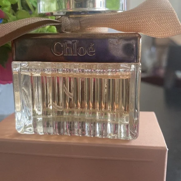 Chloe Perfume with Gold and Cream Accents - Picture 3 of 3
